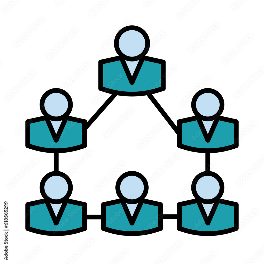 Filled Line structure job posisition design vector icon design vector line icon svg