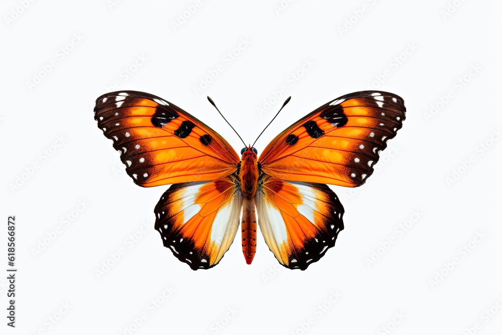 Fototapeta premium butterfly isolated on white background