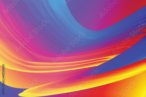 gradient colored overly wavy style creative modern abstract colorful wallpaper hd blended vector background art design photo