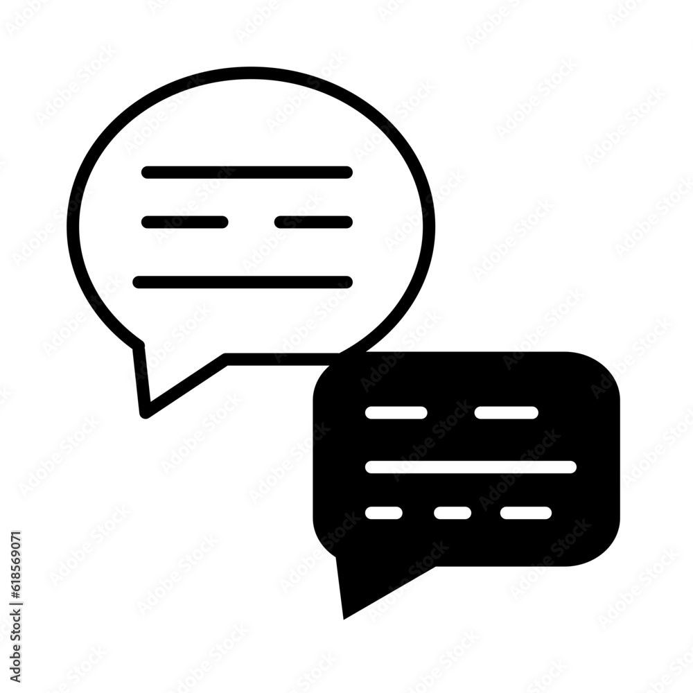 Solid Line Dialog design vector icon design vector line icon svg Solid Line Dialog design vector icon design vector line icon svg