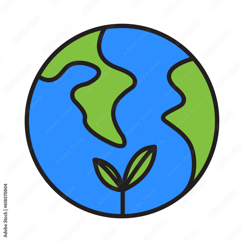 Filled Line ECOLOGY design vector icon design vector line icon svg Filled Line ECOLOGY design vector icon design vector line icon svg