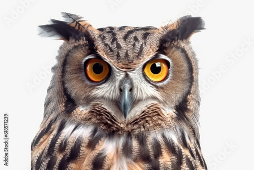 eagle owl portrait © Waqas