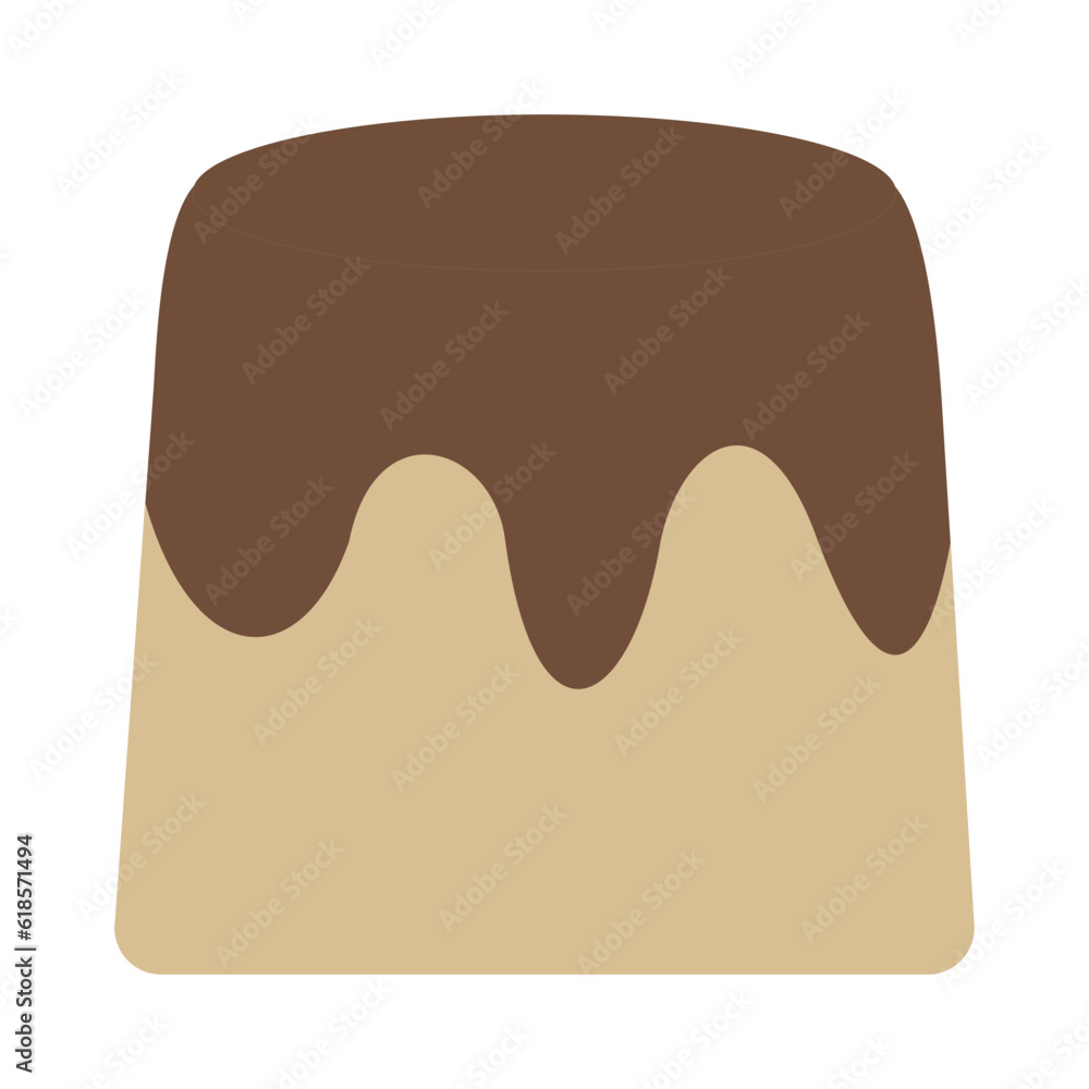 Simple Flat PUDING design vector icon design vector line icon svg Simple Flat PUDING design vector icon design vector line icon svg