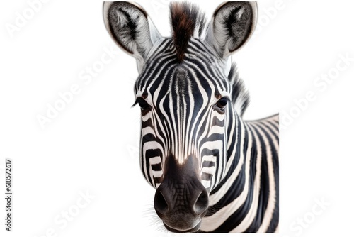 zebra isolated on white © Waqas
