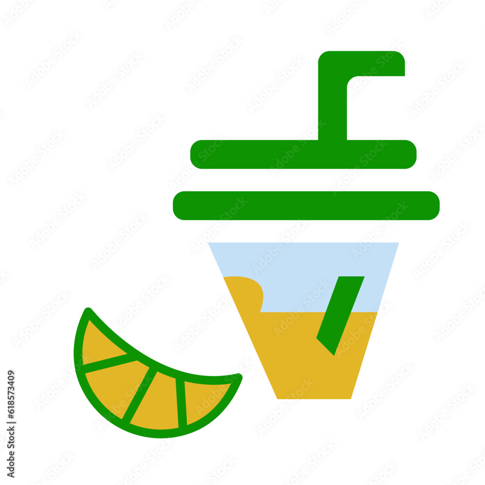 Simple Flat jus Refreshment design vector icon design vector line icon svg Simple Flat jus Refreshment design vector icon design vector line icon svg