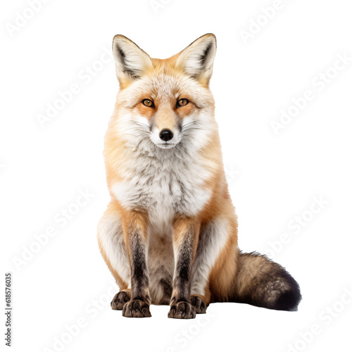 Fox on Transparent Background © sixis