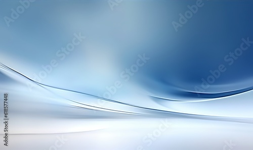 A beautiful abstract universal blue background with a blurred effect, suitable for presentations and designs. Made with Generative AI technology