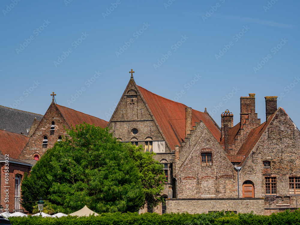 Die Alststadt von Brügge in Belgein Die Alststadt von Brügge in Belgein