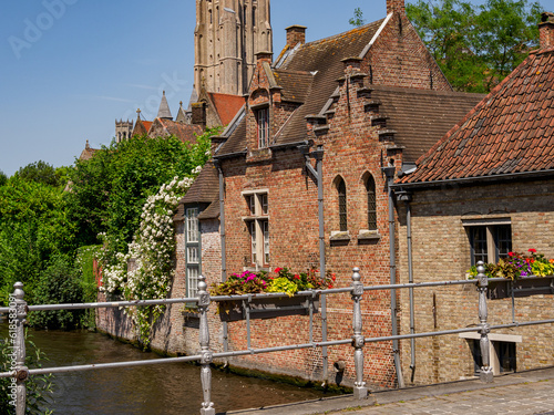 Die Alststadt von Brügge in Belgein photo