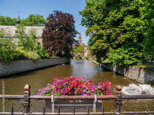 Die Alststadt von Brügge in Belgein photo