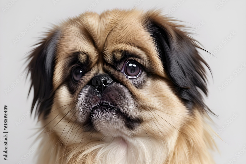 Beautiful and cute dog, portrait.