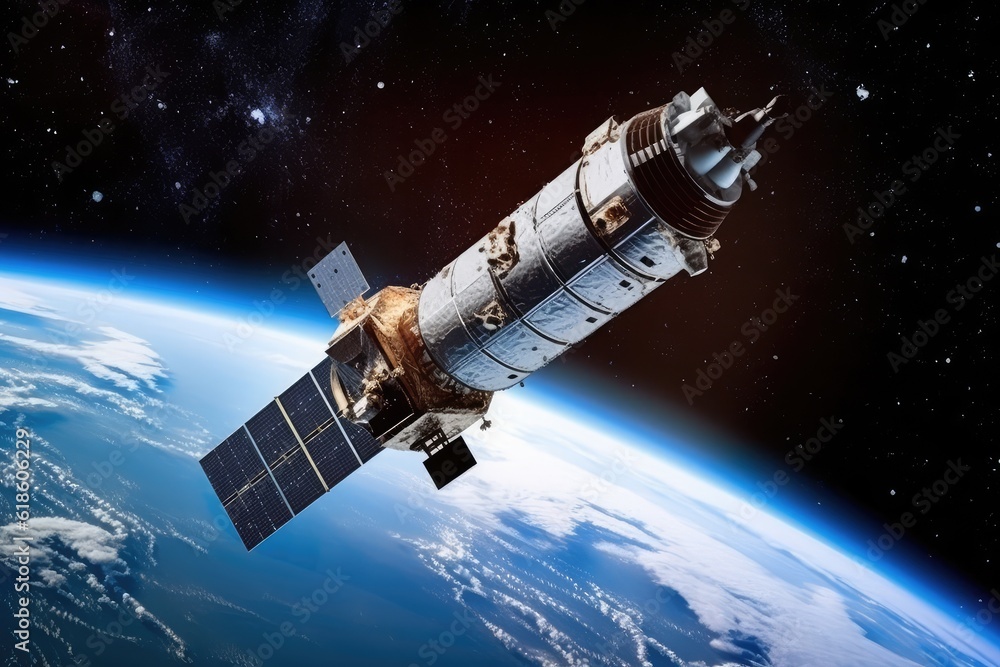 Fototapeta premium Satellite Communication Stock Photos And Images professional photography