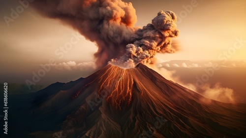 Close-up of an Volcanic Eruption © Florian