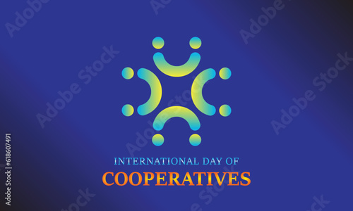 International Day of Cooperatives Logo, Vector, and Background Creative Design