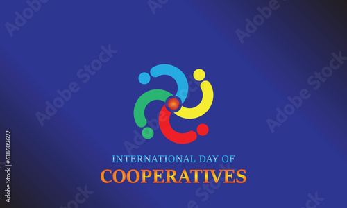 International Day of Cooperatives Logo, Vector, and Background Creative Design