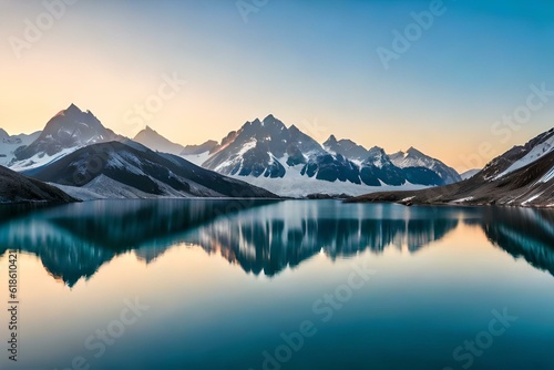 lake in mountains © sarmad