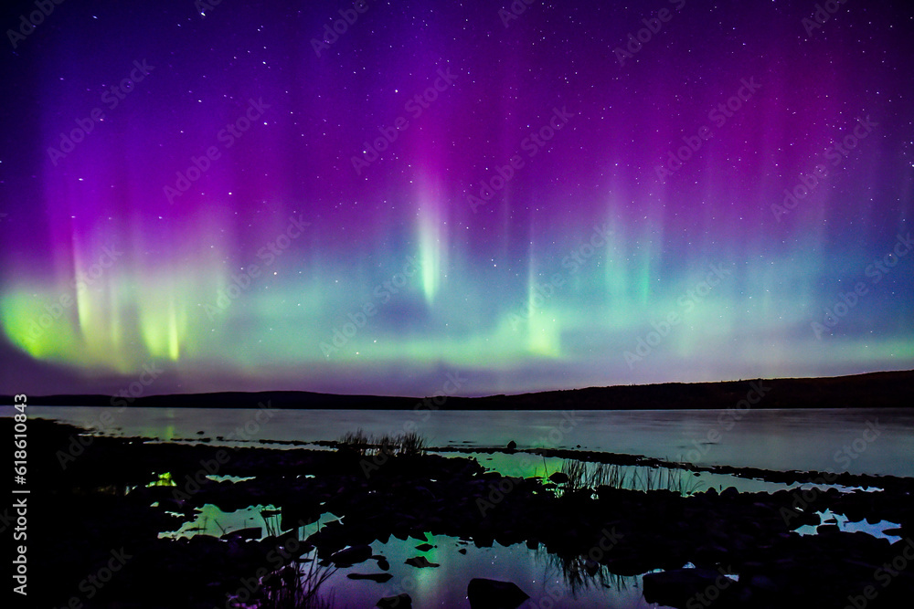 The dance of the aurora borealis