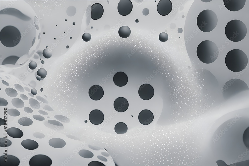 A close up of a white and black object A close up of a white and black object