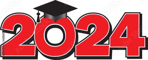 2024 graduate red