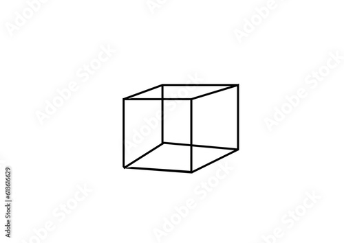 abstract 3d cube