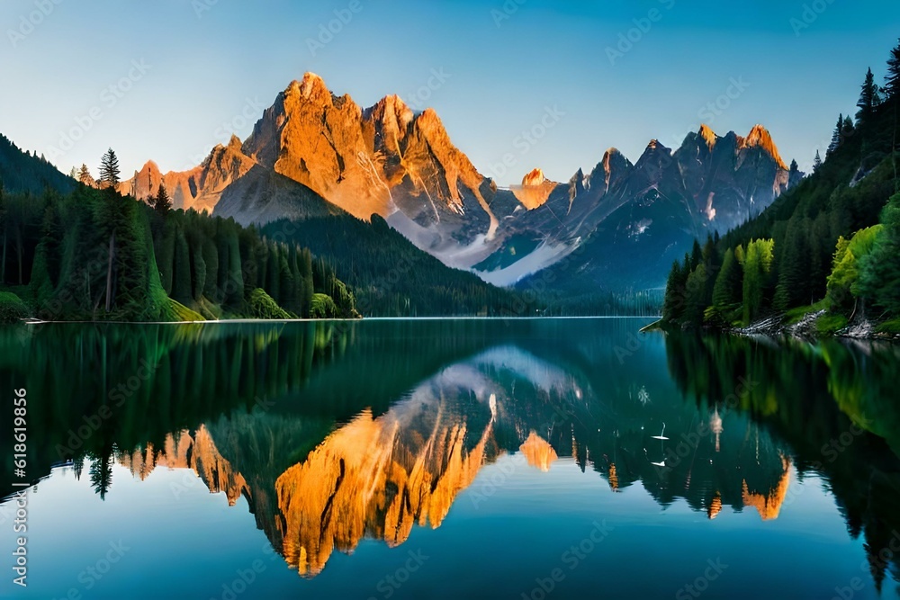 lake reflection