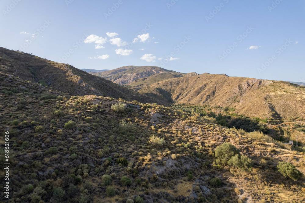Mountain area in the south of Granada
