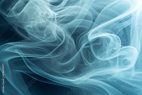 Abstract smoke background. Generative Ai.