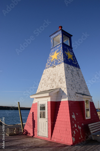 Fototapeta Cheticamp is a traditional Acadian fishing village situated between the waters of the Gulf of St