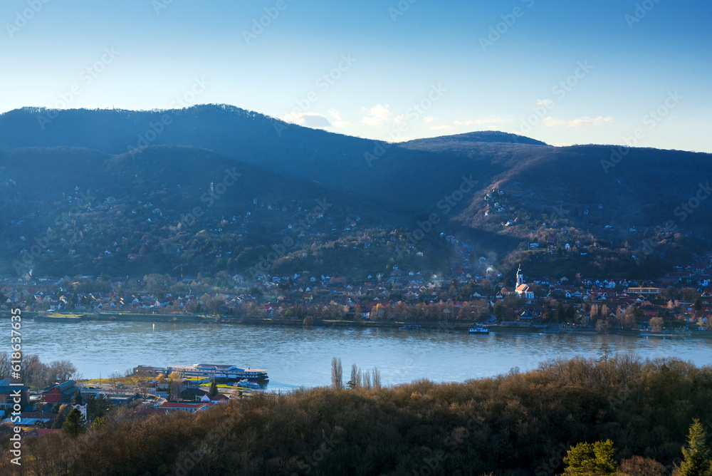 Danube riverside view