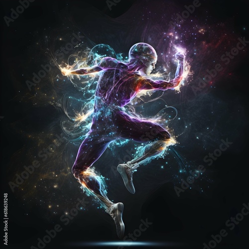 quantum dance wallpaper illustration abstract 