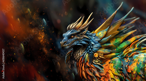 magnificant legendary dragon
