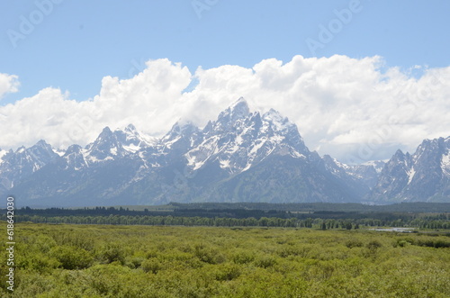 landscape with sky and clouds