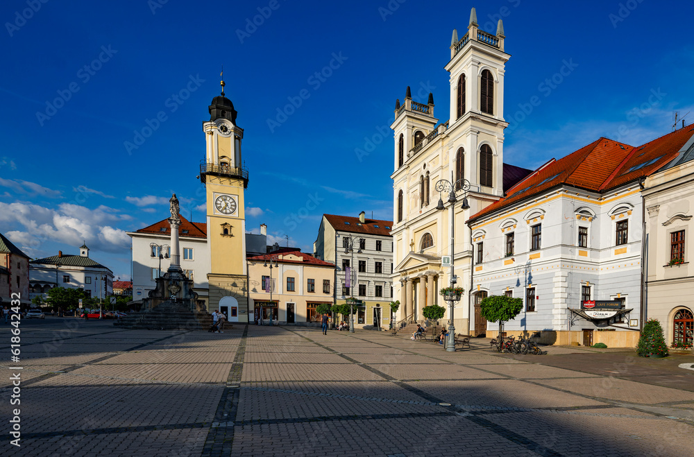 Main square of Banska Bystrica.