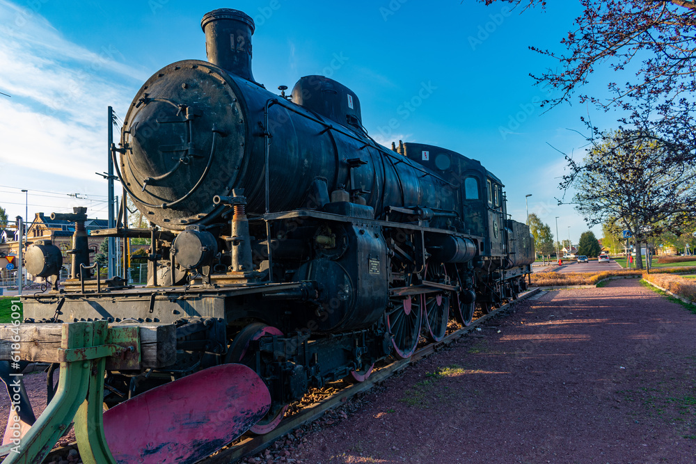 Obraz premium old locomotive
