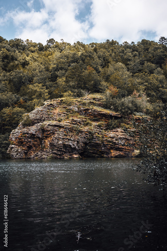 rocks and sea