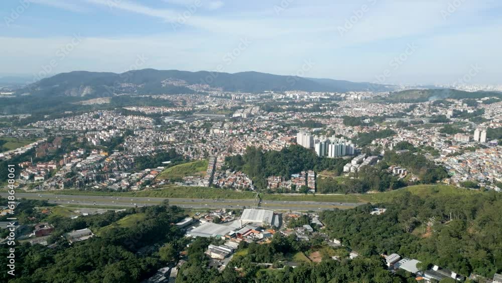 Aerial view of Pirituba City, near São Paulo big city, residental buildings. Drone shot in 4K
Aerial view of Pirituba City, near São Paulo big city, residental buildings. Drone shot in 4K