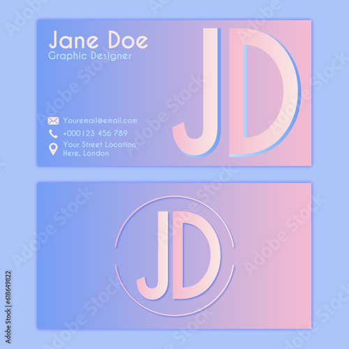 Corporate bussines card 