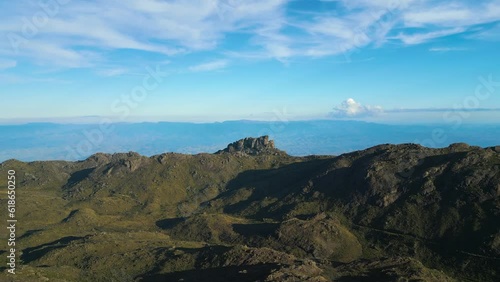 Prateleiras mountain peak at Itatiaia National Park, Rio de Janeiro, Brazil.
 photo