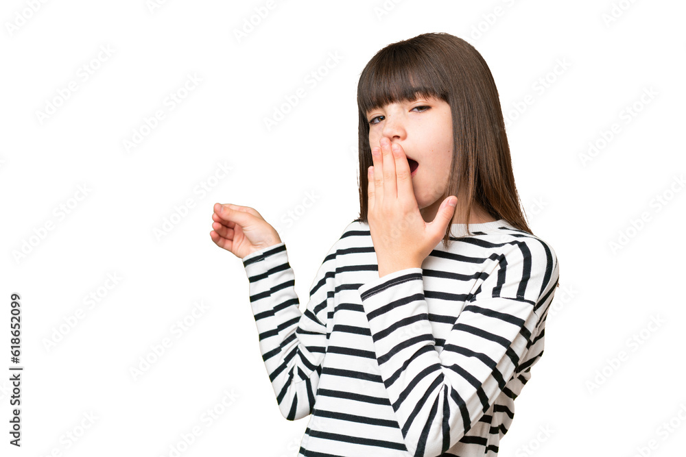 Little caucasian girl over isolated background with surprise expression while pointing side Little caucasian girl over isolated background with surprise expression while pointing side