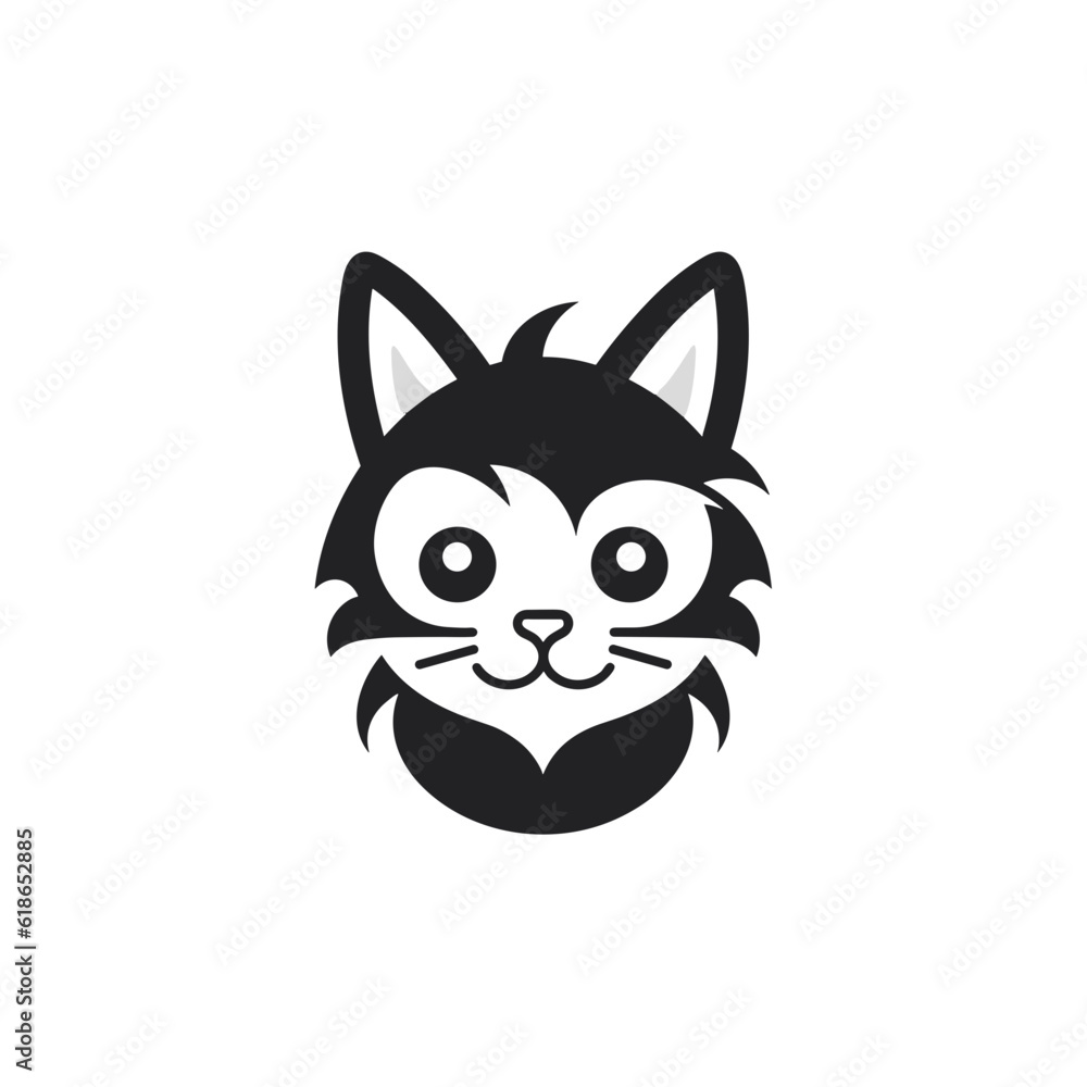 Cat Silhouette Icon SVG Vector, Little Cat, Cute Cats Cat Silhouette Icon SVG Vector, Little Cat, Cute Cats