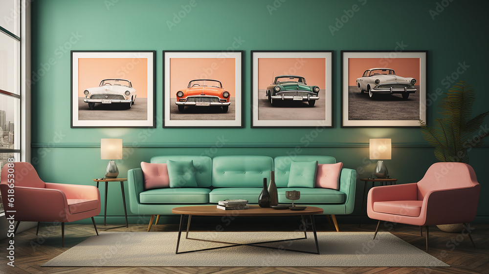 An image of a natural and eco-friendly wooden picture frame mockup, showcasing its raw and unfinished texture, against a plain earthy brown wall background, 3D mock-up, Created with AI An image of a natural and eco-friendly wooden picture frame mockup, showcasing its raw and unfinished texture, against a plain earthy brown wall background, 3D mock-up, Created with AI