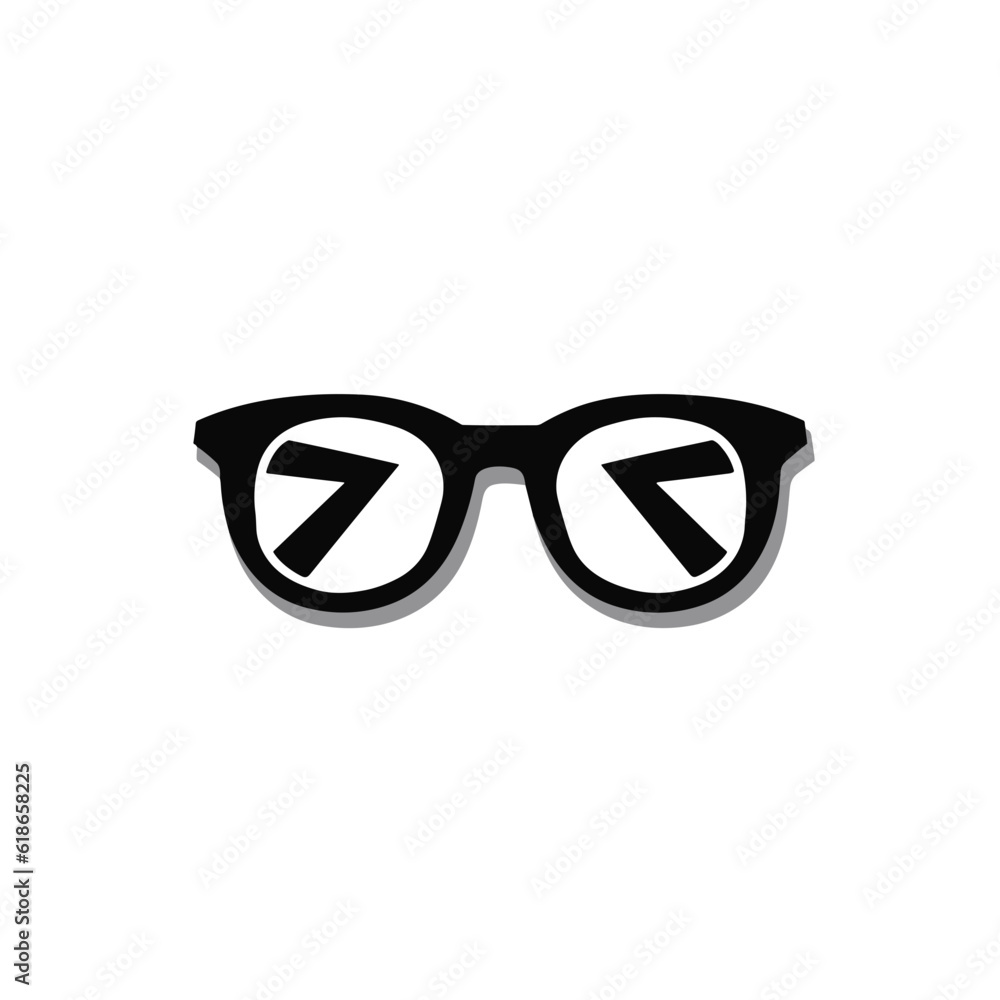 Summer vibe vector graphic, ice cream, sea star, flip flops, drink, sunglasses, palm trees, sunbed