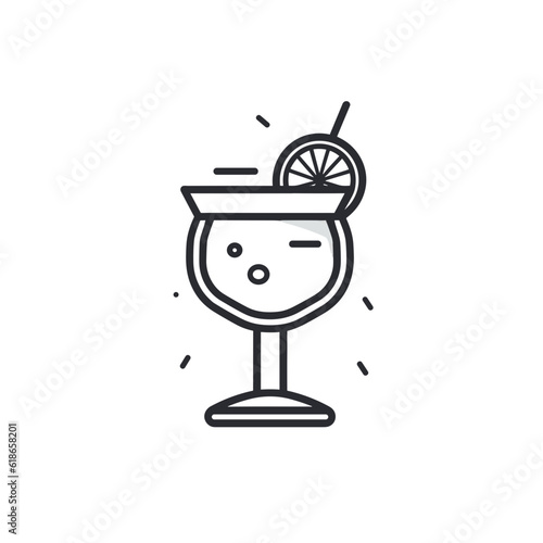 Summer vibe vector graphic, ice cream, sea star, flip flops, drink, sunglasses, palm trees, sunbed