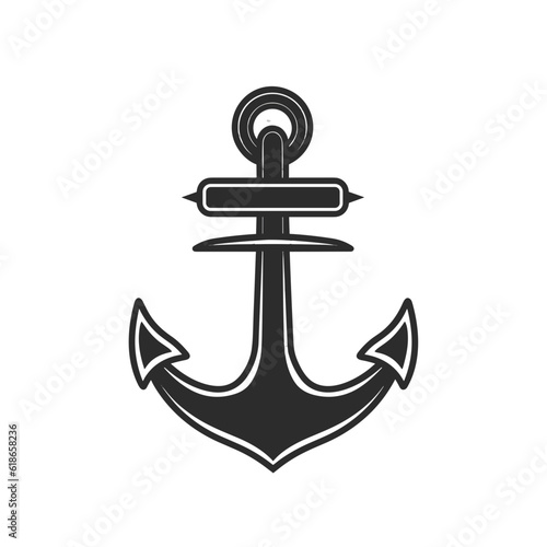 Pirate ship flag anchor, life buoy, ship steering wheel