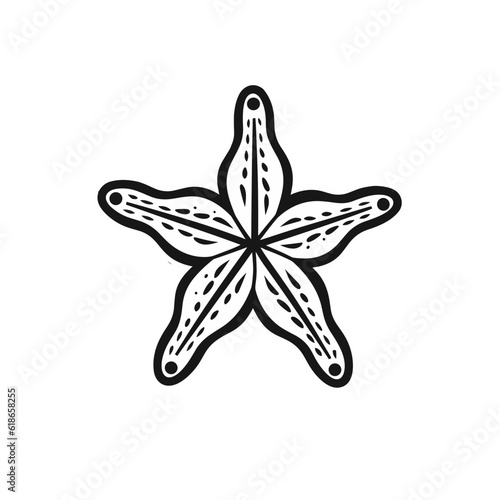Summer vibe vector graphic, ice cream, sea star, flip flops, drink, sunglasses, palm trees, sunbed