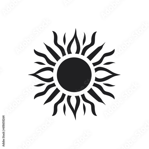 Summer vibe vector graphic, ice cream, sea star, flip flops, drink, sunglasses, palm trees, sunbed
