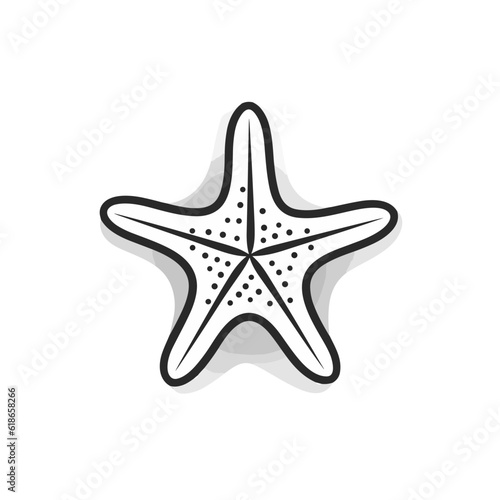 Summer vibe vector graphic, ice cream, sea star, flip flops, drink, sunglasses, palm trees, sunbed