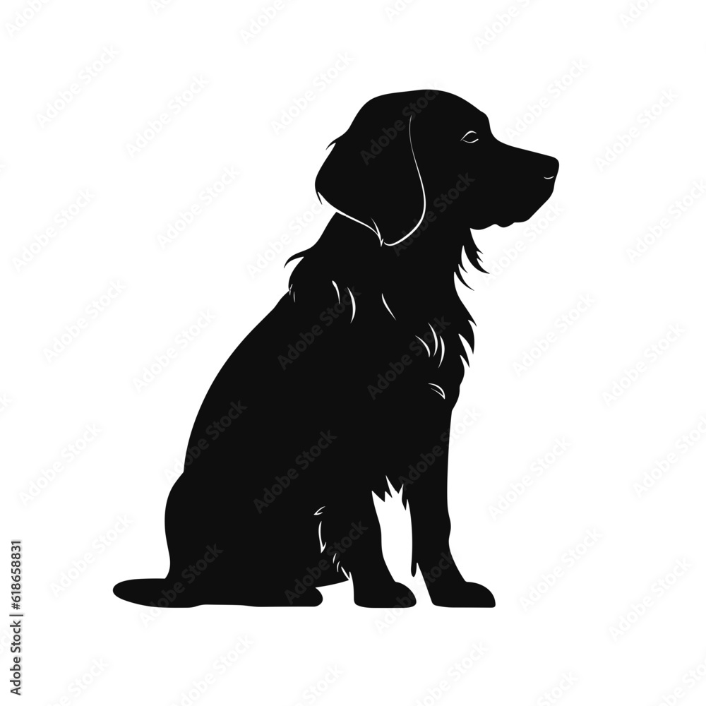 Dog Silhouette isolated graphic, wolf, puppy, breed, black and white Dog Silhouette isolated graphic, wolf, puppy, breed, black and white
