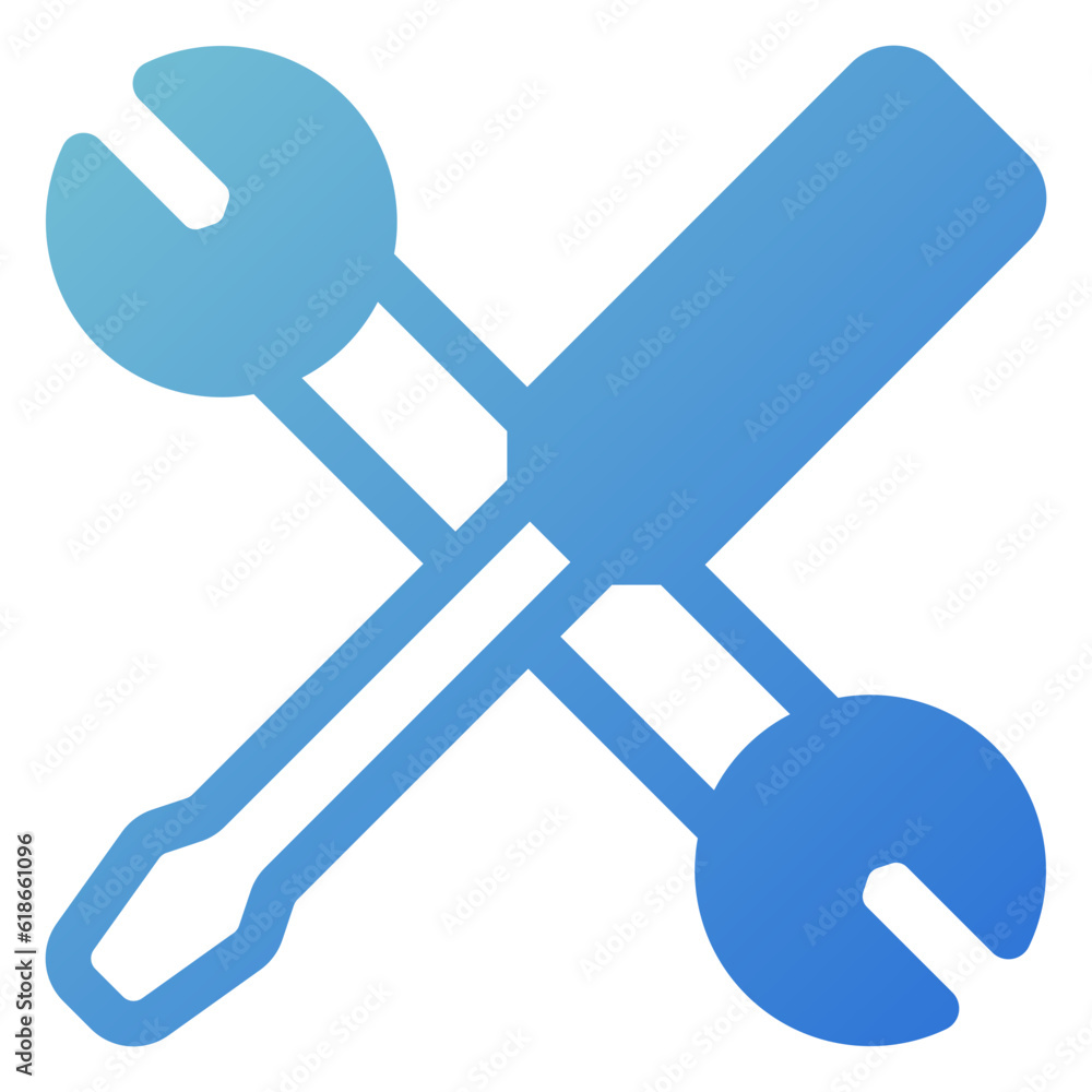 settings icon in gradient style settings icon in gradient style