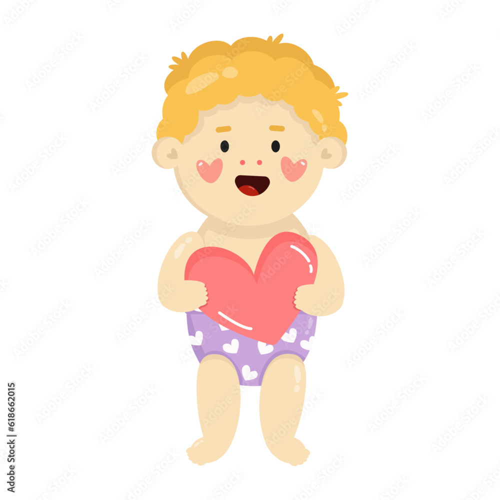 Cute kawaii vector characters of little boy Cute kawaii vector characters of little boy